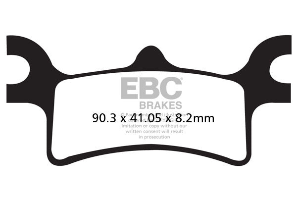 EBC Brakes Klocki hamulcowe EBC FA314R (kpl. na 1 tarcze)