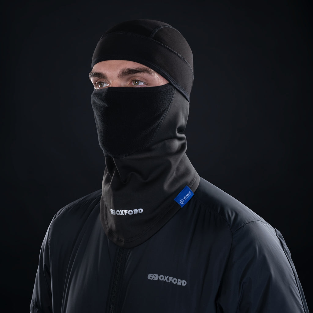 OXFORD ADVANCED KOMINIARKA WIATROODPORNA DŁUGA Z DUŻYM OTWOREM NA OCZY SOFTSHELL ROZMIAR UNIWERSALNY – zdjęcie 2