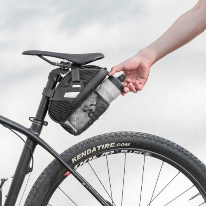 Sakwa, torba rowerowa pod siodło Rockbros C35 z uchwytem na bidon