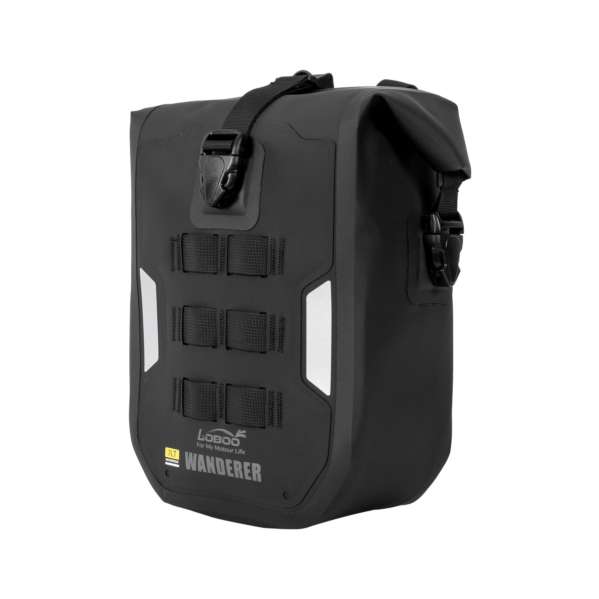 LOBOO Torba motocyklowa wodoodporna (system MOLLE) 7L