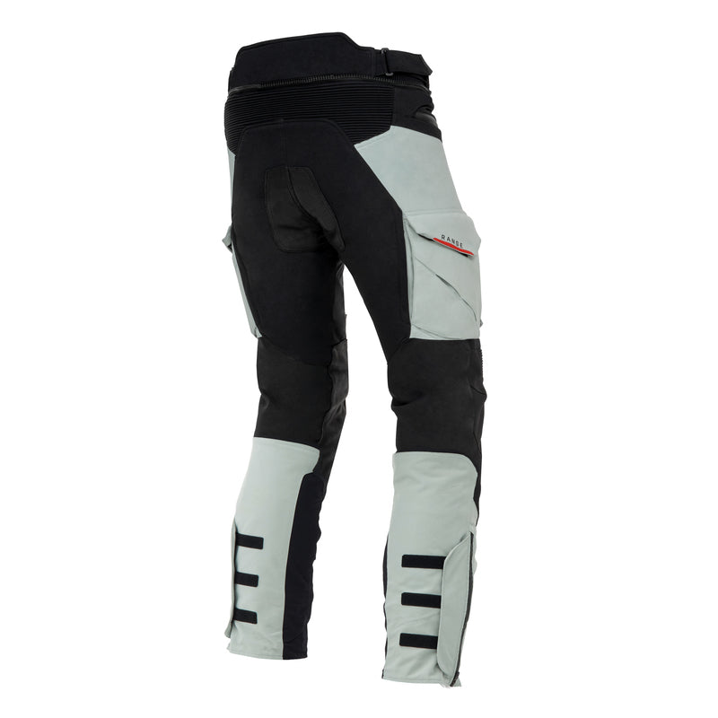 SPODNIE MOTOCYKLOWE TEKSTYLNE REBELHORN RANGE GREY BLACK RED