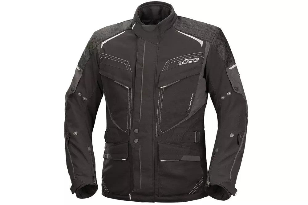Kurtka motocyklowa BUSE Cordoba czarno-szara