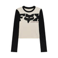 KOSZULKA Z DŁUGIM RĘKAWEM DAMSKA FOX COLDPRESS RIB LS PEARL WHITE