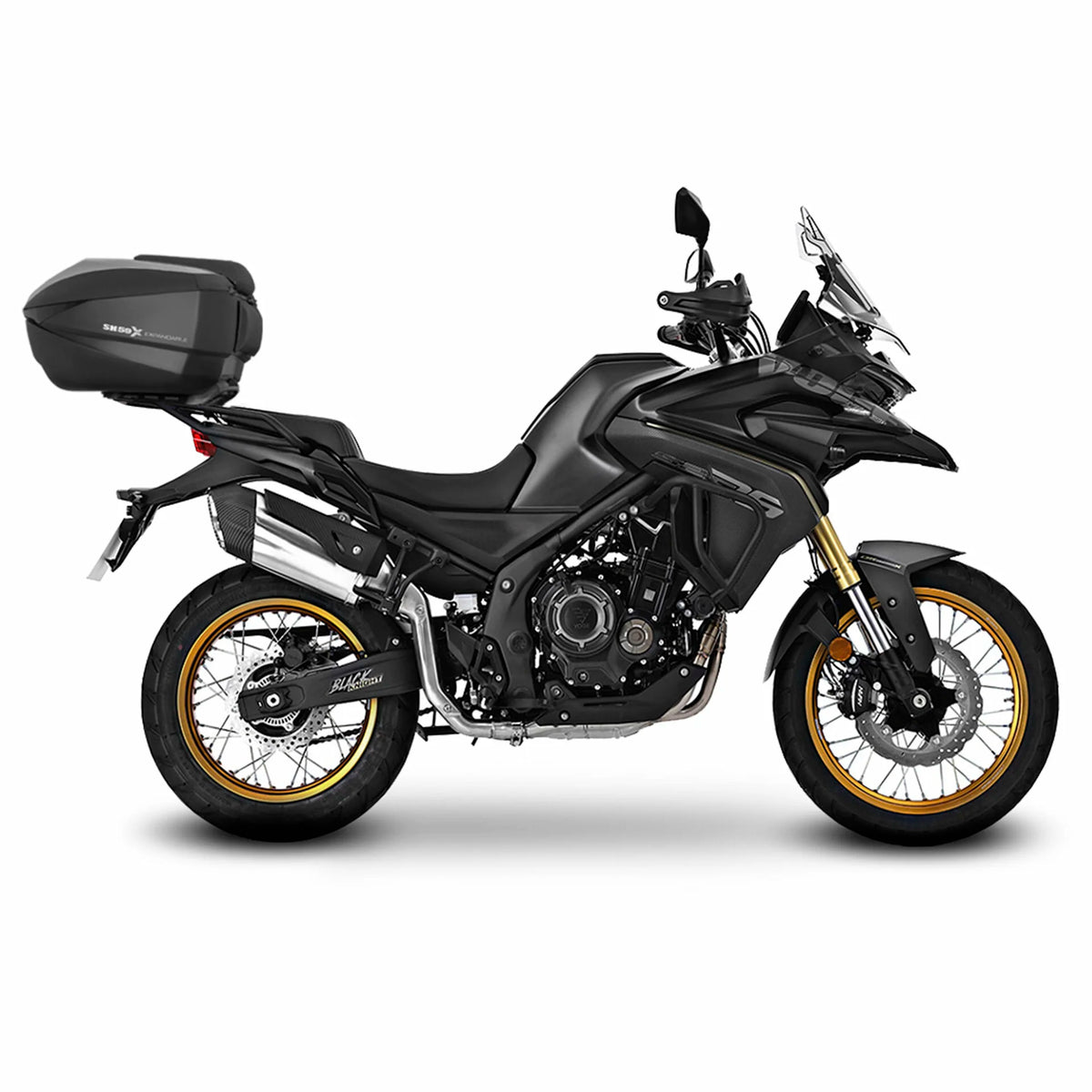STELAŻ KUFRA TYŁ SHAD DO VOGE DSX 525 BLACK KNIGHT