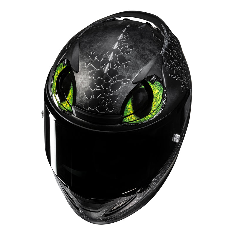 KASK MOTOCYKLOWY HJC RPHA12 TOOTHLESS 2 UNIVERSAL BLACK