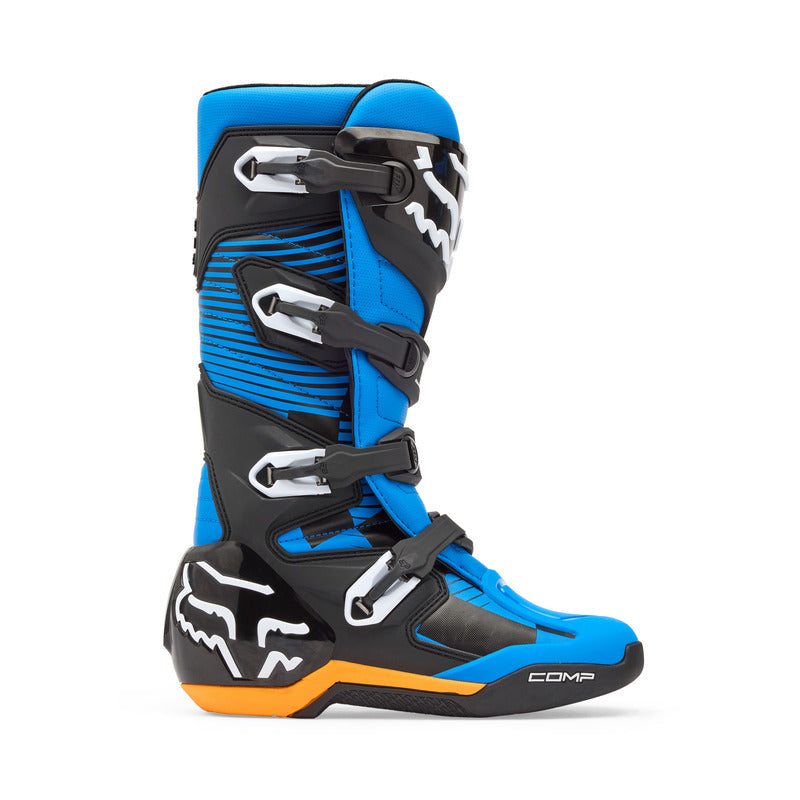BUTY MOTOCYKLOWE FOX COMP BLUE