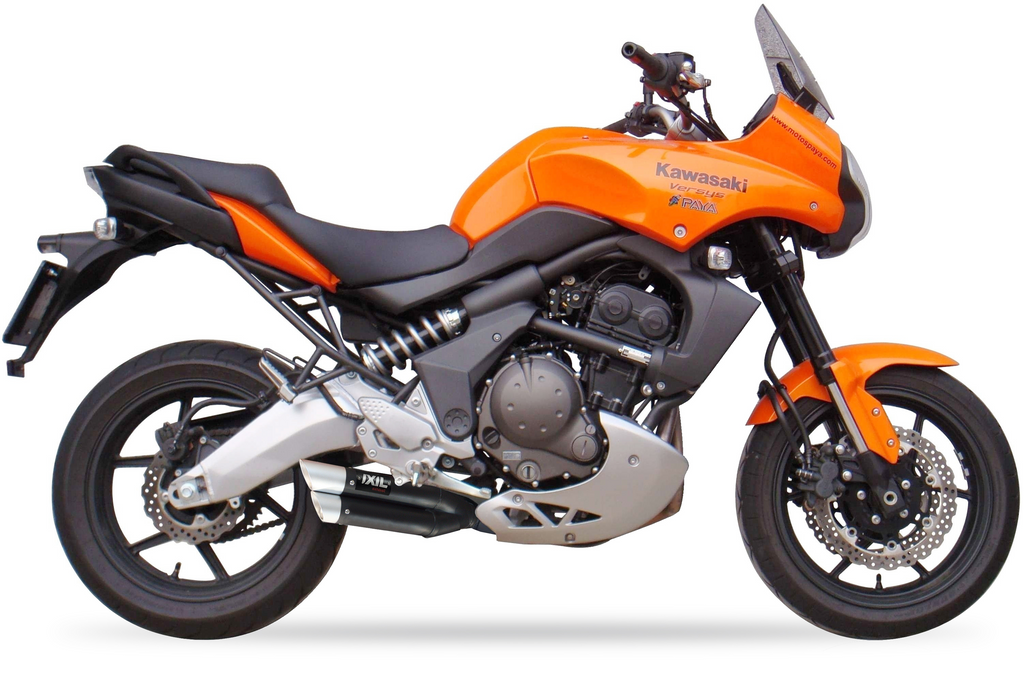 Tłumik IXIL KAWASAKI VERSYS 650 06-14 (LE650A C D E) typ L3XB (waga: 3000g, długość: 370 mm., materiał: Inox AISI304, kolor: Ano