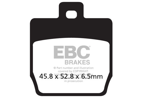 EBC Brakes Klocki hamulcowe EBC SFA268HH skuterowe (kpl. na 1 tarcze)