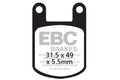 EBC Brakes Klocki hamulcowe EBC FA050 (kpl. na 1 tarcze)
