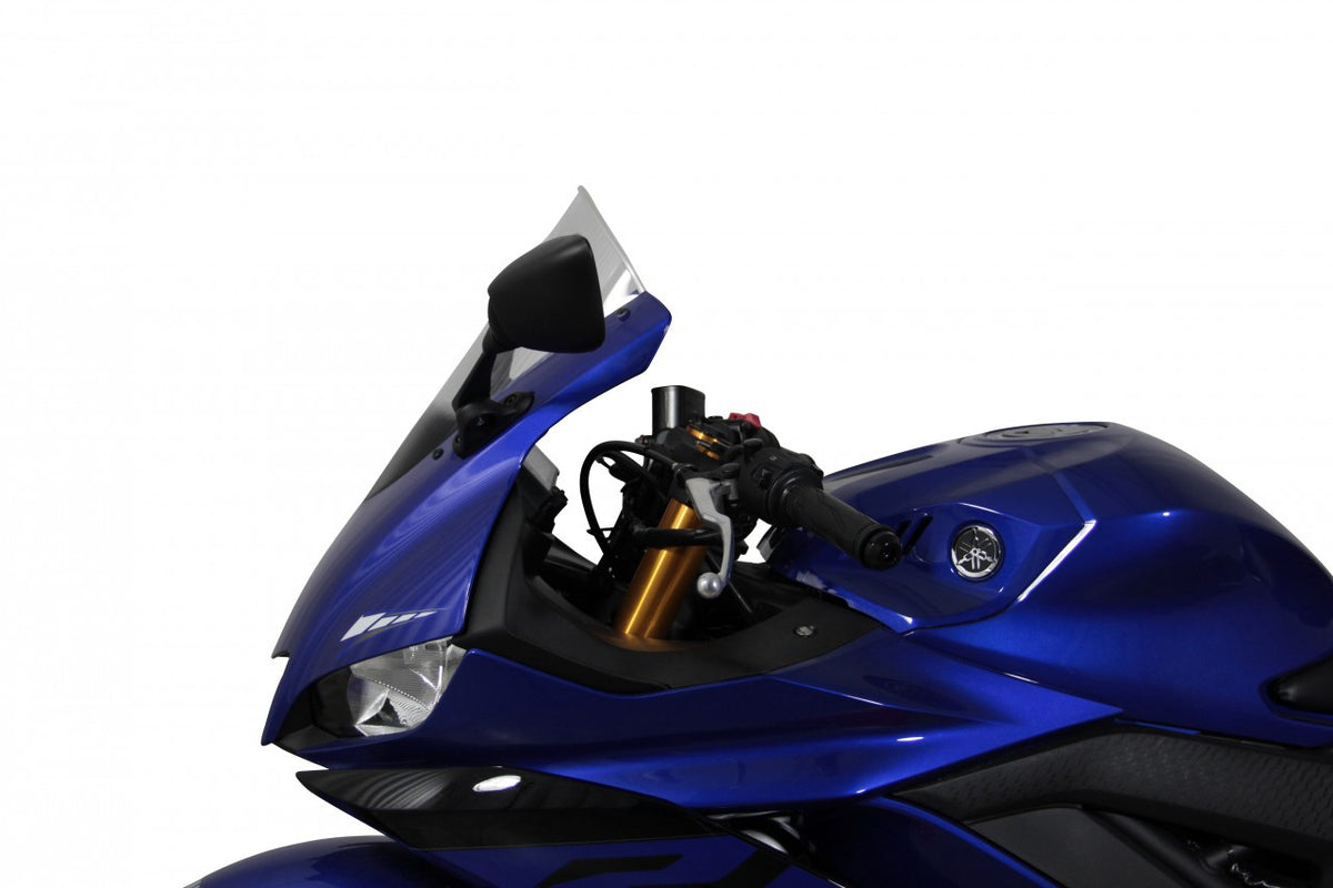 Szyba motocyklowa MRA YAMAHA YZF-R3 2019-, forma R, bezbarwna