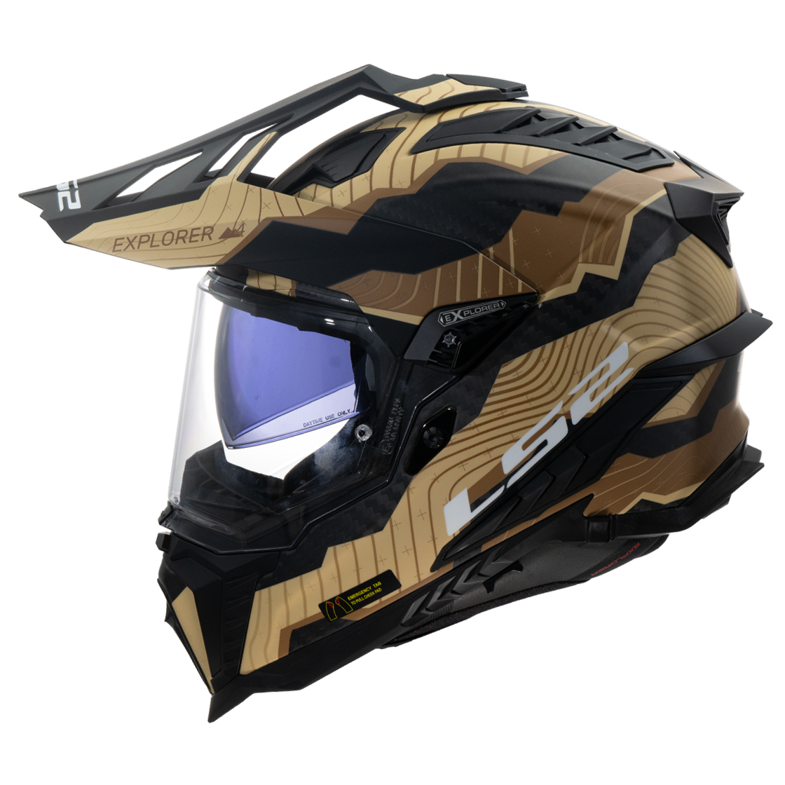 KASK LS2 MX701 EXPLORER C TRICK M.BRO. SAND-06
