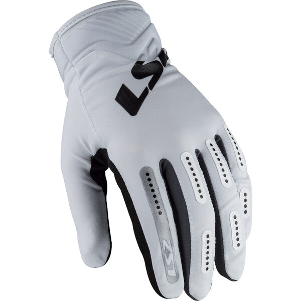 RĘKAWICE LS2 BEND MAN WHITE GREY