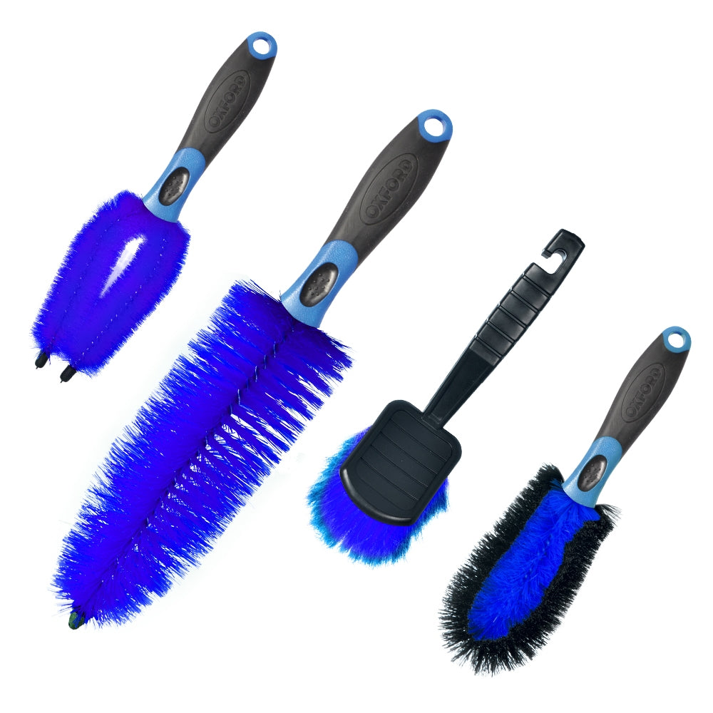 OXFORD ZESTAW SZCZOTEK DO CZYSZCZENIA MOTOCYKLA BRUSH SCRAP 4 PACK (STARY KOD: OF607)