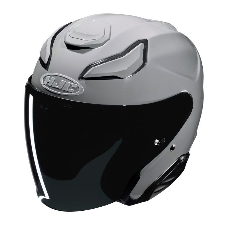 KASK MOTOCYKLOWY HJC F31 SOLID N.GREY