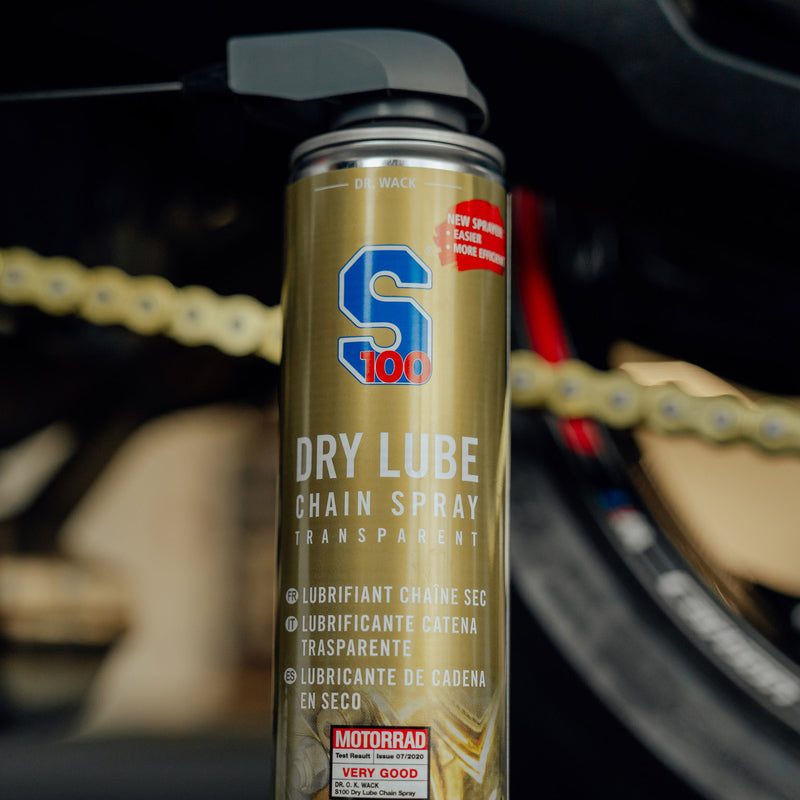 SMAR DO ŁAŃCUCHA W SPRAYU S100 DRY LUBE CHAIN SPRAY 400ML