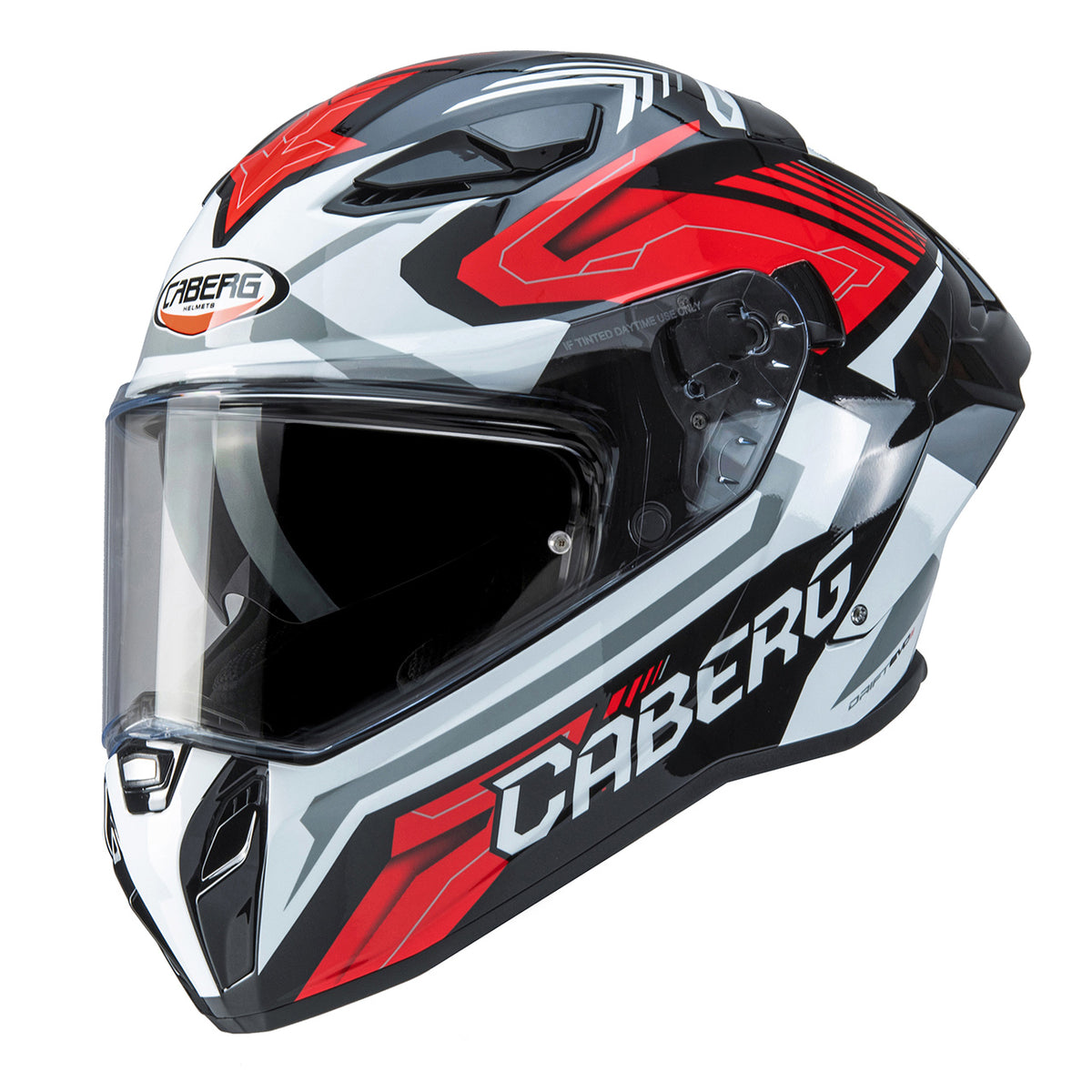 CABERG KASK INTEGRALNY Z BLENDĄ MODEL DRIFT EVO II JARAMA KOLOR CZARNY/CZERWONY/BIAŁY (PINLOCK W ZESTAWIE) – zdjęcie 3
