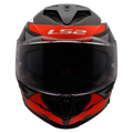 KASK LS2 FF818 STORM III KOMAI BLACK RED
