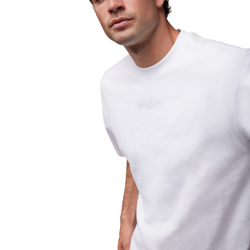 T-SHIRT FOX WORDMARK OVERSIZED OPTIC WHITE