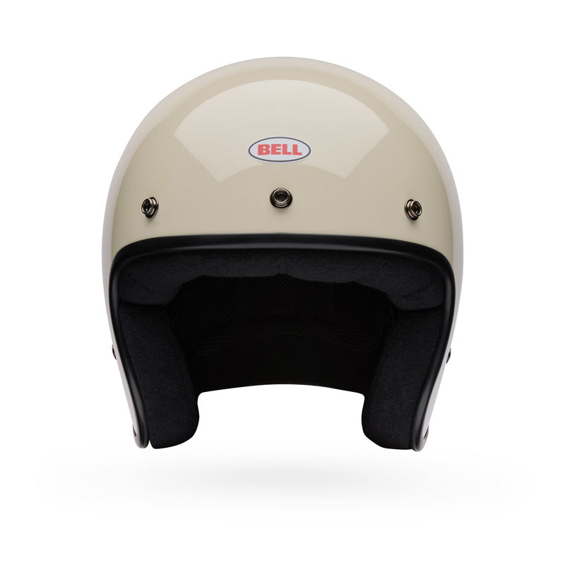 KASK MOTOCYKLOWY BELL MAGNUM SOLID VINTAGE WHITE