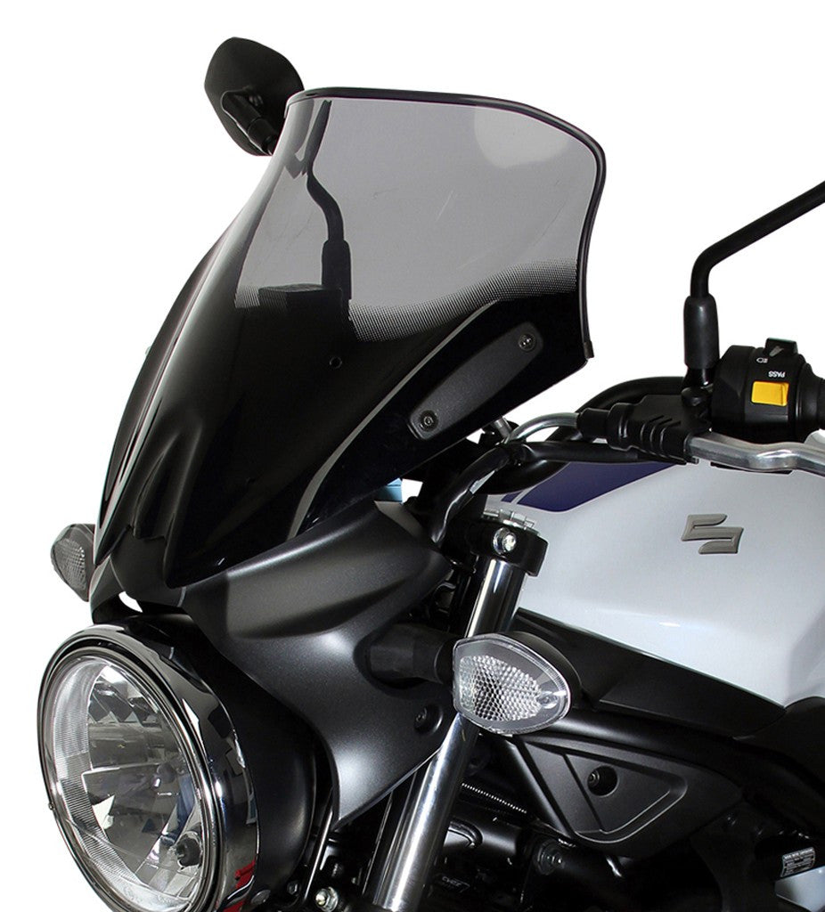 Szyba motocyklowa MRA SUZUKI SV 650 WCX0 / WCX1 2016-, forma NSN, czarna