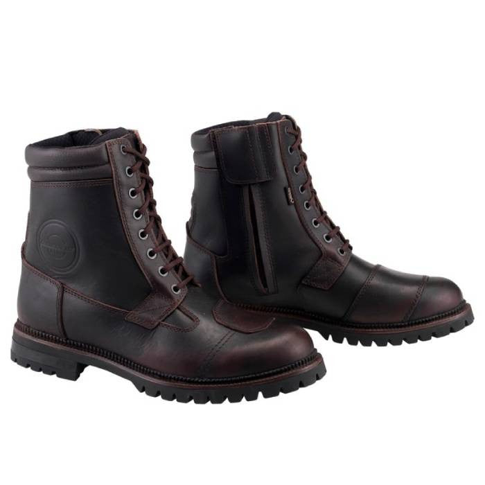 Buty motocyklowe GAERNE G.STONE GORE-TEX CAFE RACER brązowe