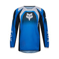 BLUZA MOTOCYKLOWA JUNIOR FOX 180 FRAME BLUE