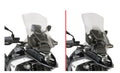 KAPPA SZYBA BMW R 1300GS '24-'25 R 1300 GS ADVENTURE '25 (51 X 44,5CM) PRZEZROCZYSTA ( DO MODELI Z RADAREM )