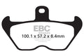 EBC Brakes Klocki hamulcowe EBC FA407 (kpl. na 1 tarcze)