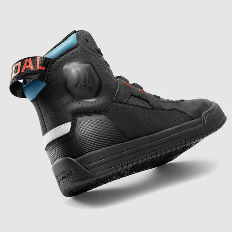 BUTY MOTOCYKLOWE REBELHORN VANDAL 2 BLACK BLUE RED