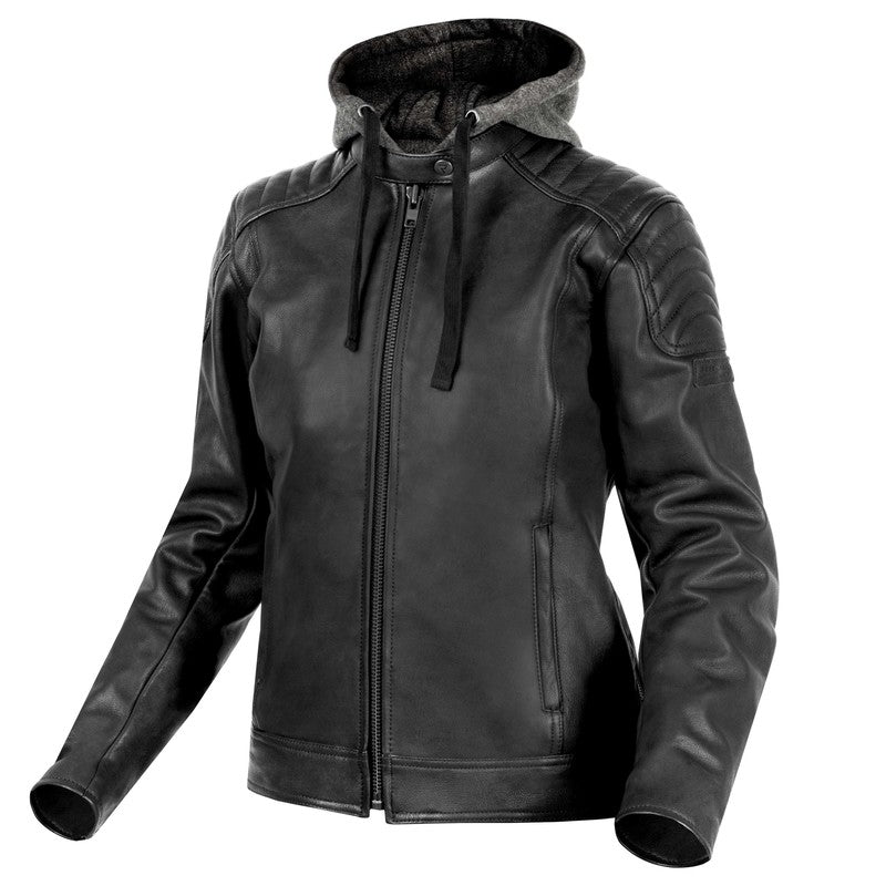 KURTKA MOTOCYKLOWA SKÓRZANA DAMSKA REBELHORN IMPALA BLACK WXS