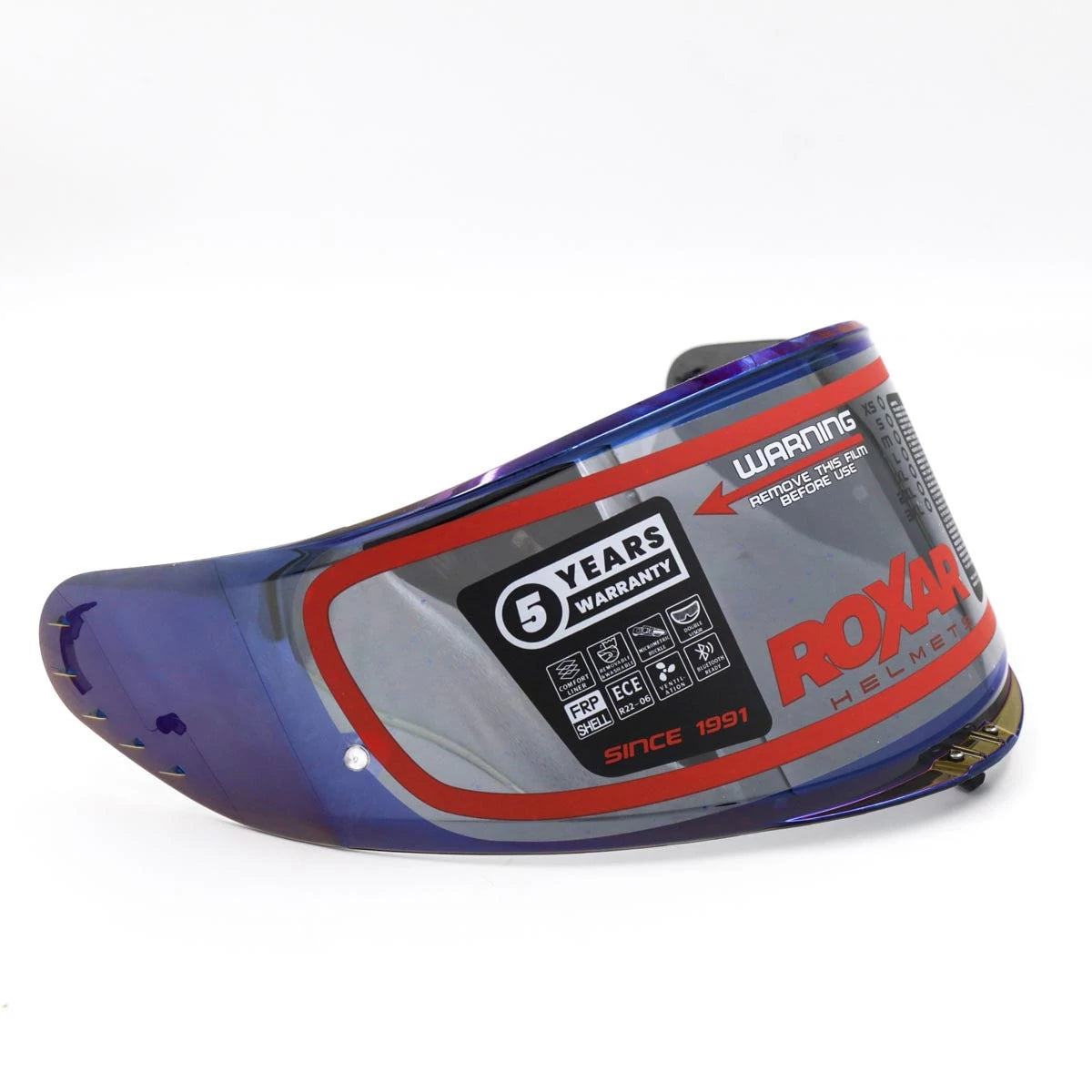 ROXAR HELMETS ROXAR Wizjer RX-ONE AS/PR Niebieski Irydowy