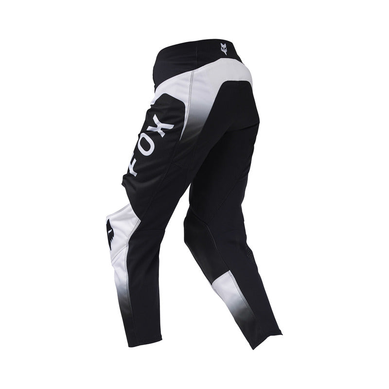 SPODNIE MOTOCYKLOWE JUNIOR FOX 180 LEAN BLACK WHITE