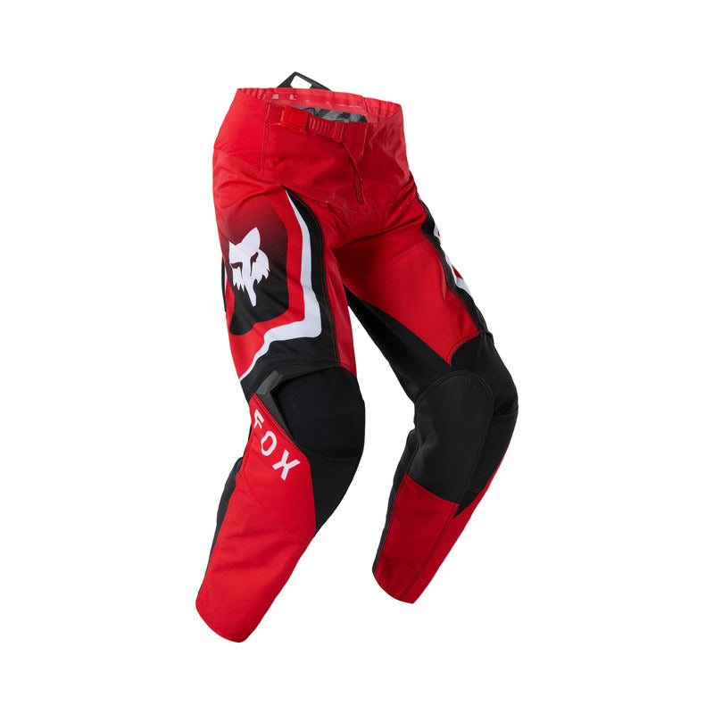 SPODNIE MOTOCYKLOWE JUNIOR FOX 180 FRAME RED 22