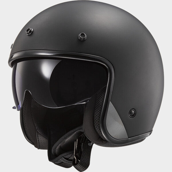 KASK LS2 OF601 BOB II SOLID MATT BLACK-06