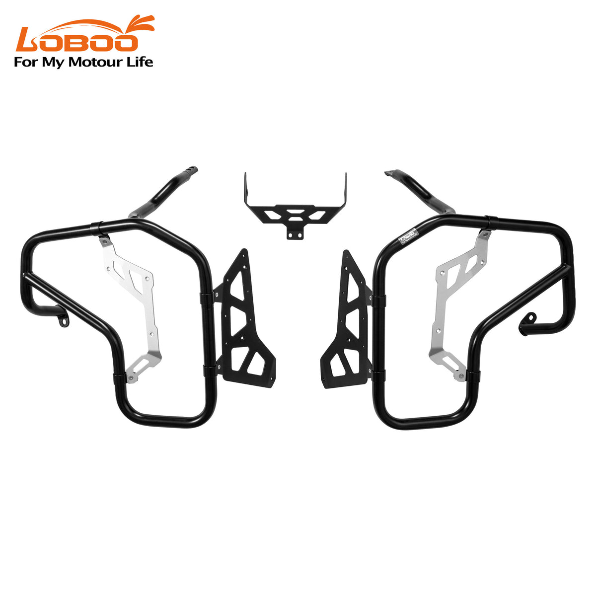 LOBOO Gmole górne do BMW R1300GS ADVENTURE (2024-) czarne