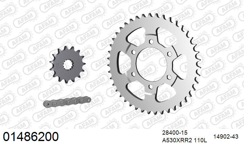 Zestaw napędowy AFAM do SUZUKI RF 900 R R,S,T,V,W,X