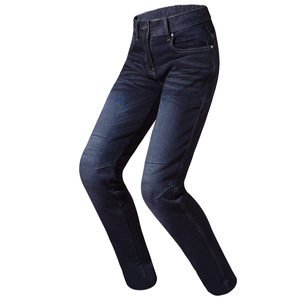 SPODNIE LS2 BRADFORD LADY JEANS DARK BLUE