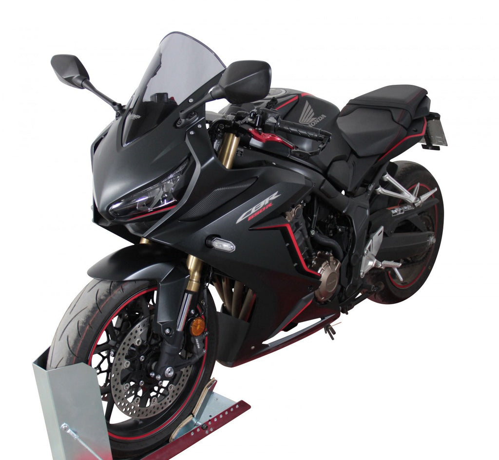 Szyba motocyklowa MRA HONDA CBR 650 R 2019-2023, forma R, przyciemniana