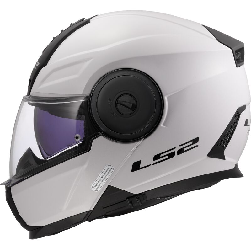 KASK LS2 FF902 SCOPE II SOLID WHITE +PNLCK