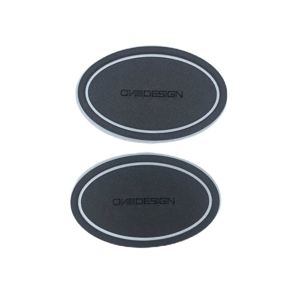 ONEDESIGN Grip Boczny HDF Uniwersalny 170x109mm czarny 2 szt.