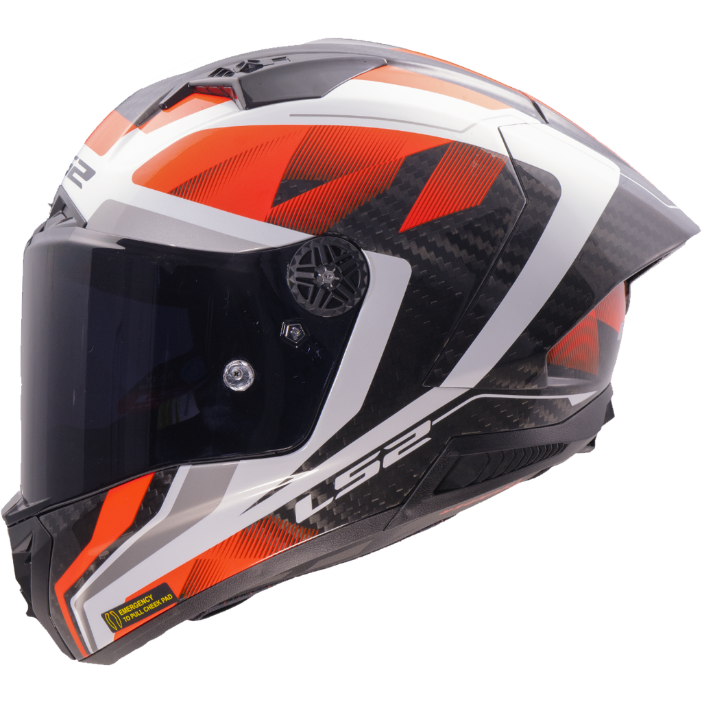 KASK LS2 FF805 THUNDER GP AERO RAUTE WH.RED-06