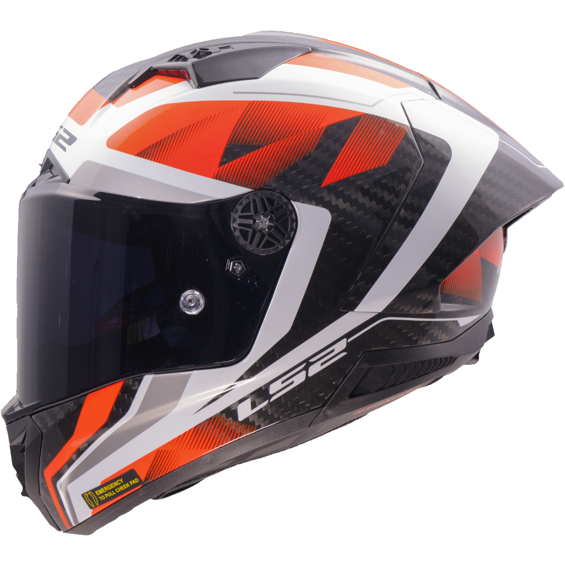 KASK LS2 FF805 THUNDER GP AERO RAUTE WH.RED-06