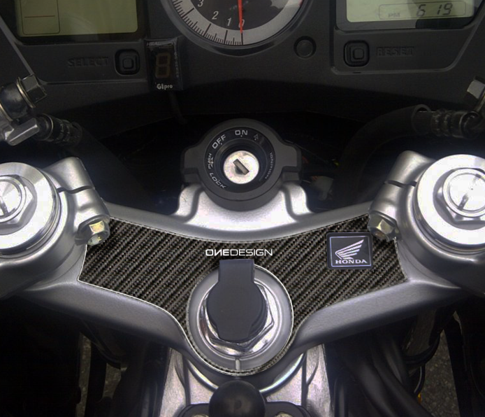 ONEDESIGN Naklejka na półkę kierownicy HONDA VFR 800 2002-2006