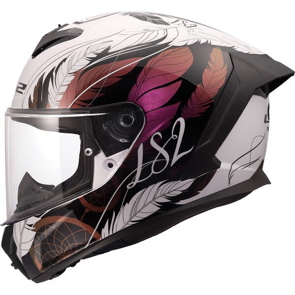 KASK LS2 FF820 RAPID III BOHO WHITE BLACK PINK