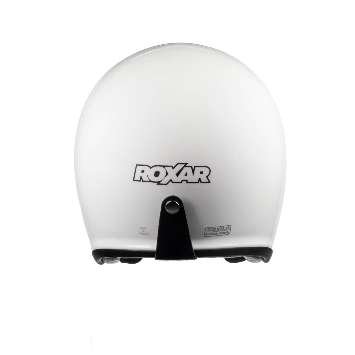 ROXAR HELMETS Kask Motocyklowy otwarty retro ROXAR CLASSIC Z-Line biały połysk