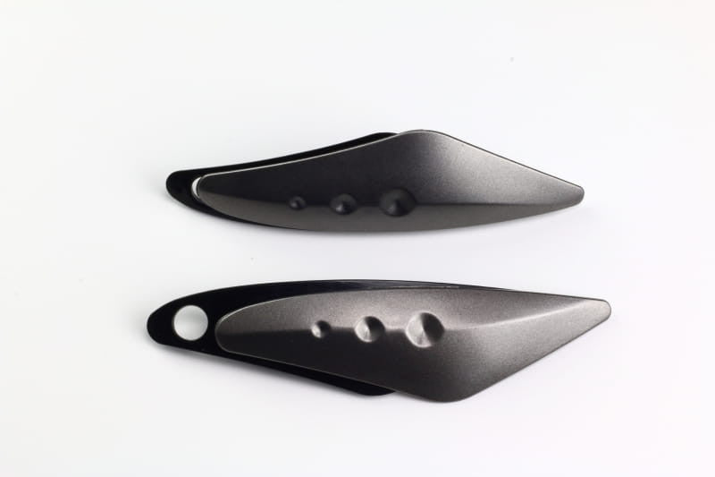 KYT Przedni wlot powietrza HELLCAT TITANIUM