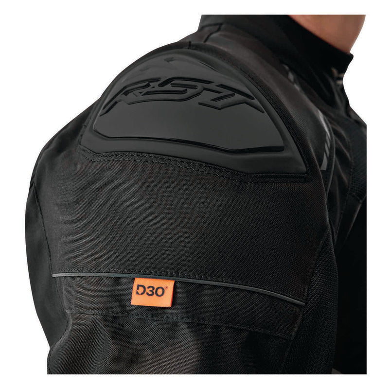 KURTKA MOTOCYKLOWA TEKSTYLNA RST S1 MESH D3O BLACK BLACK BLACK S