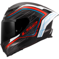 KASK LS2 FF807 DRAGON SUBIC WHITE BLUE RED