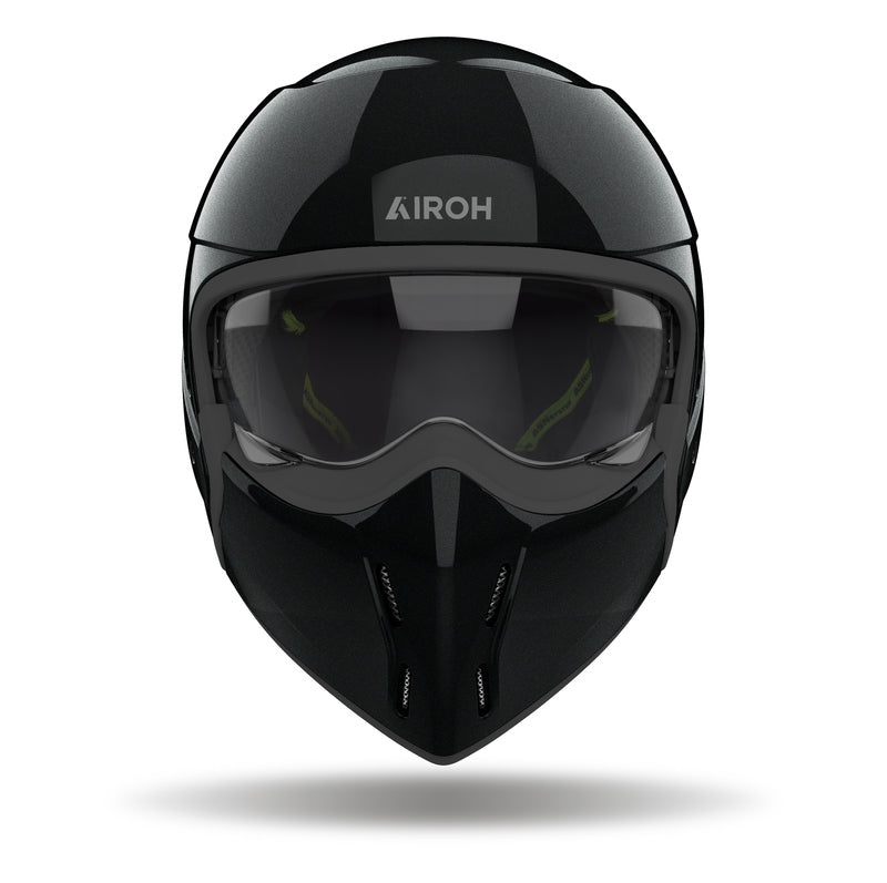 KASK MOTOCYKLOWY AIROH J110 COLOR BLACK GLITTER – zdjęcie 3