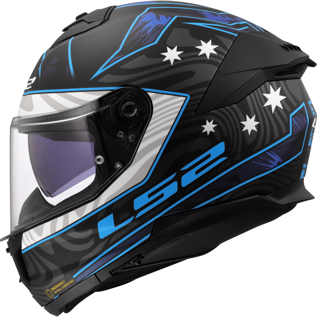 KASK LS2 FF808 STREAM II GALDAM M.BL. BLUE-06